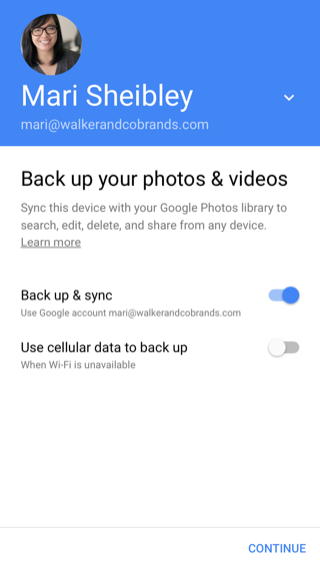 Google Photos iPhone  screenshot